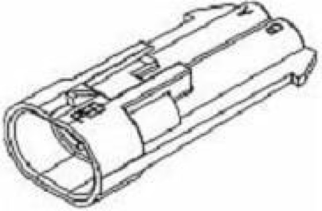 12177071, Automotive Connectors 2P MALE RED MP 150 SERIES 14AMPS