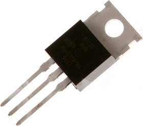 BT138X-600E,127, 12A, 600V, TRIAC, Gate Trigger 1.5V 25mA, 3-pin, Through Hole, TO-220F BT138X-600E,127, 12A, 600V, TRIAC, Gate Trigger 1.5V 25mA, 3-pin, Through Hole, TO-220F