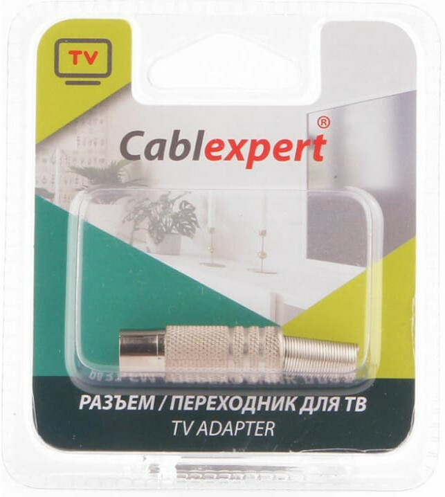Разьем Cablexpert TVPL-02, TV (мама), блистер