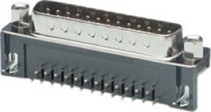 10309M832-VI-LF, D-Sub male, Plug, DE-9, PCB Pins