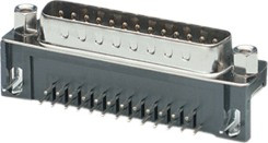 10309M832-VI-LF, D-Sub male, Plug, DE-9, PCB Pins