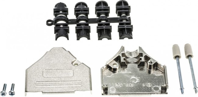 MHDTZK25-RA-PC-K, Корпус: для разъемов D-Sub, D-Sub 25pin, D-Sub HD 44pin, прямой MHDTZK25-RA-PC-K, Корпус: для разъемов D-Sub, D-Sub 25pin, D-Sub HD 44pin, прямой