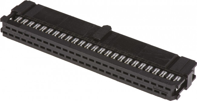 1-1658621-0, Conn IDC Connector RCP 50 POS 2.54mm Solder ST Top Entry Thru-Hole Box/Tube