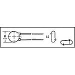 561R10TCCT12, Cap Ceramic Single 120pF 1000V C0G 5% (14.2 X 4mm) Radial Disc 9.5mm 105°C Bulk 561R10TCCT12, Cap Ceramic Single 120pF 1000V C0G 5% (14.2 X 4mm) Radial Disc 9.5mm 105°C Bulk