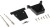 PET D Sub Backshell, 25 Way, Strain Relief