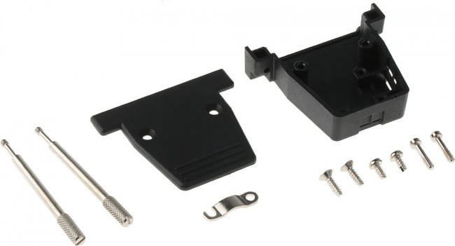 PET D Sub Backshell, 25 Way, Strain Relief