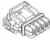 0521170410, Conn Housing RCP 4 POS 2.5mm Crimp ST Cable Mount White Mizu-P25™ Tray 0521170410, Conn Housing RCP 4 POS 2.5mm Crimp ST Cable Mount White Mizu-P25™ Tray