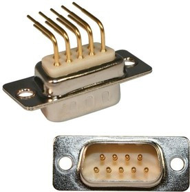 174-E09-113R001, D-Sub Standard Connectors 9POS Male 5A Steel 174-E09-113R001, D-Sub Standard Connectors 9POS Male 5A Steel