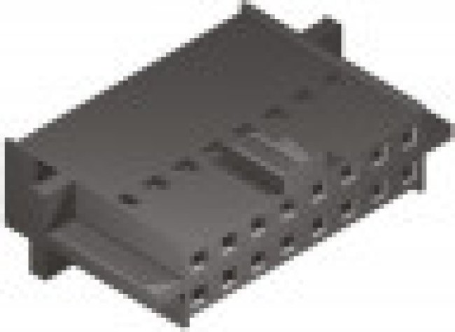 90160-0110, Корпус разъема, Серия 90160, Гнездо, 10 вывод(-ов), 2.54 мм, 90119 Crimp Terminal