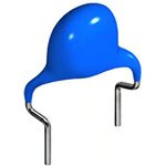 CC45SL3JD030CYGNA, Керамический дисковый конденсатор, 3 пФ, 6 кВ, CC45 Series, ± 0.25пФ, SL, 7.5 мм