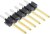 90120-0766, C-Grid III Series Straight Through Hole Pin Header, 6 Contact(s), 2.54mm Pitch, 1 Row(s), Unshrouded