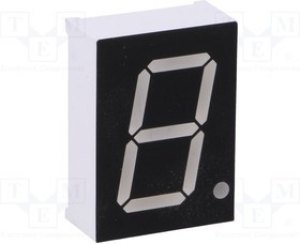 OPD-S8022LA-BW, Дисплей: LED, 7-сегментный, 20,4мм, 0,8", II.зн: 1, янтарный, 60мкд OPD-S8022LA-BW, Дисплей: LED, 7-сегментный, 20,4мм, 0,8", II.зн: 1, янтарный, 60мкд