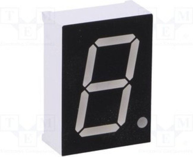 OPD-S8022LA-BW, Дисплей: LED, 7-сегментный, 20,4мм, 0,8", II.зн: 1, янтарный, 60мкд OPD-S8022LA-BW, Дисплей: LED, 7-сегментный, 20,4мм, 0,8", II.зн: 1, янтарный, 60мкд