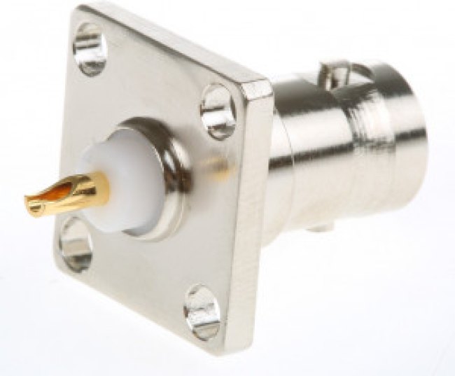 B6551A1-NT3G-50, Разъем РЧ / Коаксиальный, BNC Коаксиальный, Прямое Гнездо, 50 Ом, Фосфористая Бронза B6551A1-NT3G-50, Разъем РЧ / Коаксиальный, BNC Коаксиальный, Прямое Гнездо, 50 Ом, Фосфористая Бронза