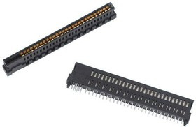 10107844-002LF, Standard Card Edge Connectors HPCE, RCPT STRADDLE MNT, 36P24S