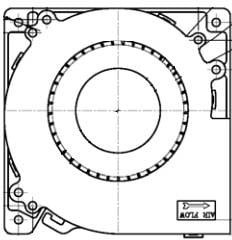 PMB1212PLB2-A.(2).GN, Нагнетательный вентилятор, серия PMB, Компактный, 12 В, DC (Постоянный Ток), 1 PMB1212PLB2-A.(2).GN, Нагнетательный вентилятор, серия PMB, Компактный, 12 В, DC (Постоянный Ток), 1