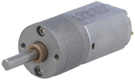 3712, Двигатель: DC, с редуктором, 6ВDC, 2,9А, Ось: D профиль, 25: 1