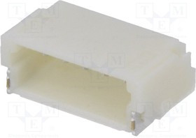 NX1001-05SMR, Гнездо, провод-плата, "папа", 1мм, PIN: 5, SMT, 50В, 1А, луженые