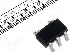 TS331ILT, Компаратор, low-power, SMT, SOT23-5, Компараторы 1, 3000шт, 1,6#5В