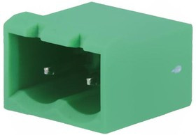 MSTBVA2.5/2G5.0, Разъемный клеммник, 5,08мм, Кол-во полюс: 2, прямой, гнездо, THT