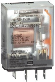 8501RSD41P14V53, General Purpose Relays RELAY 240VAC 12A TYPE R
