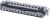 0 048 54, Distribution Block, 13 Way, 1.5 16 mm², 6 25 mm², 100A, 400 V ac, Black