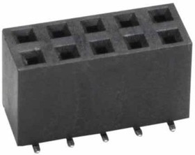 M20-7870342, Headers &amp; Wire Housings 03+03 DIL SMT SKT BTM ENT SEL GLD+TIN