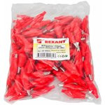 16-0003, Зажим «крокодил» 5 А 56 мм в изоляторе