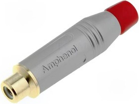 ACJR-SRD, RCA Phono Connectors Diecast SH GLD PLTD CONT COLRD GROM