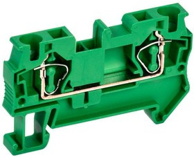 Клемма пружинная КПИ 2в-4 41А зел. IEK YZN11-004-K06
