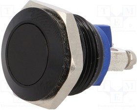 V16-10-B, Переключатель: антивандальный, Пол: 2, SPST-NO, 2A/36ВDC, IP65