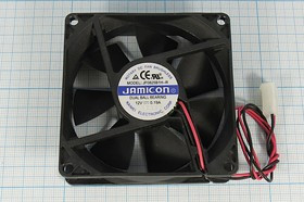 JF0825B1H--R (JF0825B1H-001C066R) (3000RPM) 12V/0,19A (80х80х25) B(подшипник) CFM38,74/dBA31 Jamicon вентилятор с разъемом 2 конт.MOLEX 5239
