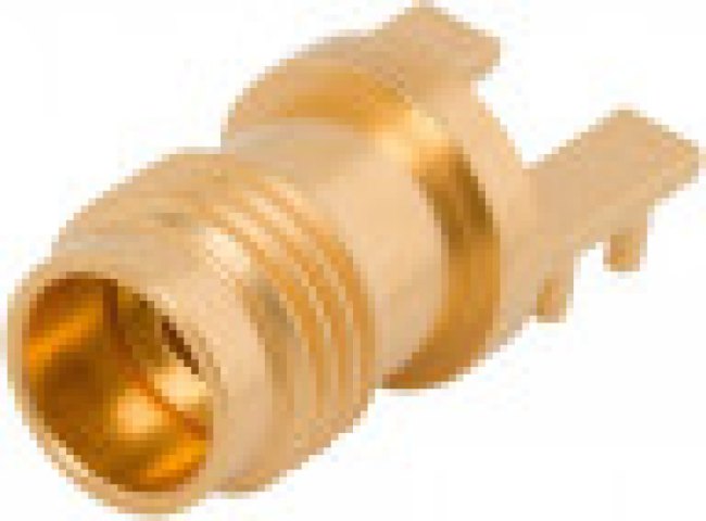 1621-60050, RF Connectors / Coaxial Connectors 2.4mm Female Conn Edge Launch 4 Legs