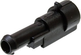 115000110166 (282103-1), Корпус разъема "вилка" 1pin AMP Superseal 1.5