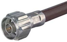 11"N-50-7-49/133"NE, Разъем РЧ / Коаксиальный, N Коаксиальный, Прямой Штекер, Обжимной, 50 Ом, S07212BD, S07262BD