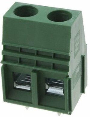 1986660-2, Fixed Terminal Blocks 2P 300V 65A Green w/ Interlock 6-26 AWG 1986660-2, Fixed Terminal Blocks 2P 300V 65A Green w/ Interlock 6-26 AWG