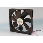 Вентилятор постоянного тока 24 Вольта, шариковый подшипник, 3000об/мин,ВН419B вент 120x120x25\ 24В\0