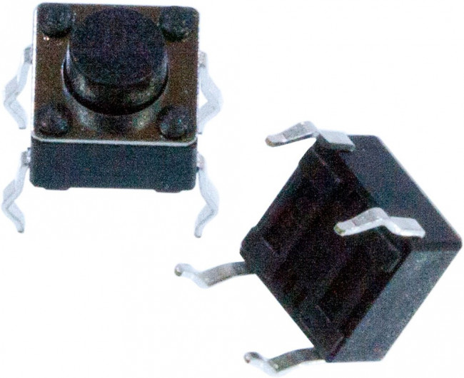 0650HIM-130G-G, кнопка тактовая 6х6 h=5мм (TS-A2PS-130)