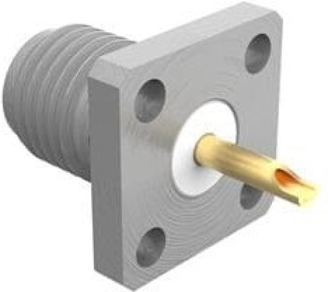 901-1PA200000AE, RF COAXIAL CONN, SMA JACK, 50 OHM, PANEL
