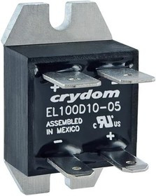EL100D10-24N, Solid State Relays - Industrial Mount SOLID STATE RELAY 100 VDC