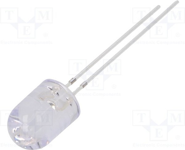 OSY5PA8B31B, LED; 8mm; yellow; 8400?10000mcd; 30°; Front: convex; 1.8?2.6V