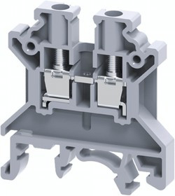 КЭАЗ Клемма проходная винтовая OptiClip CTS-6-I-41A-(0,5-6)-серый