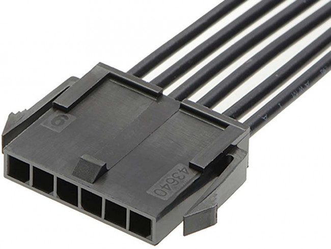 214751-2102, Rectangular Cable Assemblies Micro-Fit 3.0 SR R-S 10CKT 300 MM Au