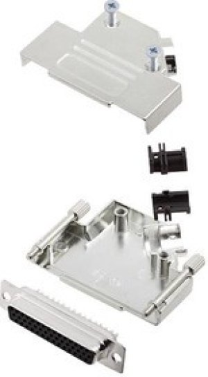 L17D45ZK25+L77HDB44S, Разъем D Sub, With Backshell, HD44, High Density, Гнездо, D45ZK, 44 контакт(-ов), DB, Пайка L17D45ZK25+L77HDB44S, Разъем D Sub, With Backshell, HD44, High Density, Гнездо, D45ZK, 44 контакт(-ов), DB, Пайка