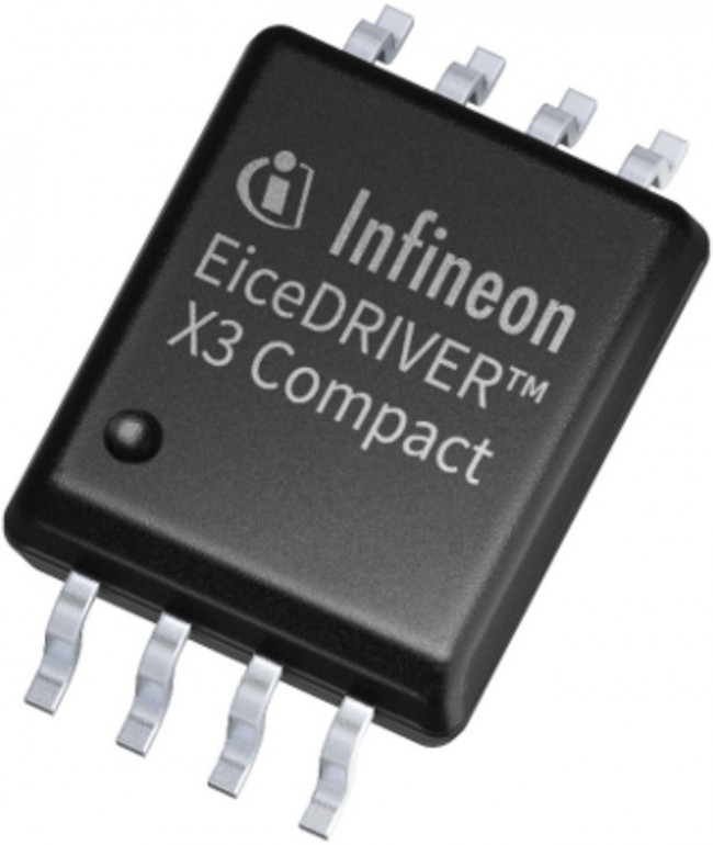 1ED3121MU12HXUMA1, IGBT Driver, High Side, 5.5 A, 3.1 V to 15 V Supply, SOIC-8