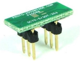 PA0088, Sockets &amp;amp; Adapters SC70-5 to DIP-6 SMT Adapter