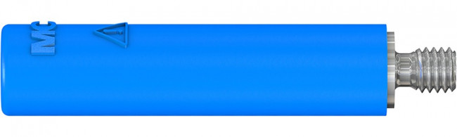 23.1031-23, Blue Female Banana Socket, 4 mm Connector, Screw Termination, 32A, 600V, Nickel Plating