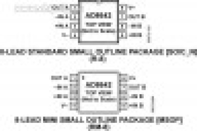 AD8642ARZ-REEL7, Прецизионный усилитель Low Pwr RRO Prec Dual JFET AD8642ARZ-REEL7, Прецизионный усилитель Low Pwr RRO Prec Dual JFET