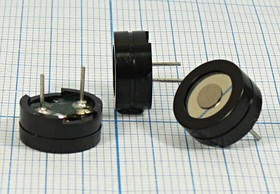 Зуммер магнитоэлектрический без генератора, 12x 5, напряжение 1.5В, сопротивление 50 Ом, частота 2.0