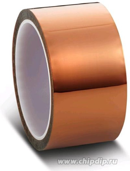 8997-25 (OBSOLETE), Полиимидный скотч (термоскотч) 25мм х 33м односторонний